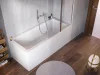 Ravak Natural 170x75 akrilkád fehér