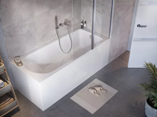 Ravak Flow 170x75 akrilkád fehér