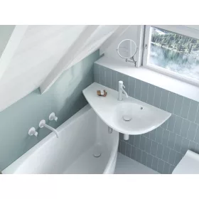 Ravak Avocado mosdó bal fehér, furattal