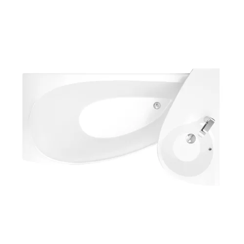 Ravak Avocado mosdó bal fehér, furattal