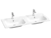 Ravak Chrome Slim 120 duplamosdó fehér, furattal