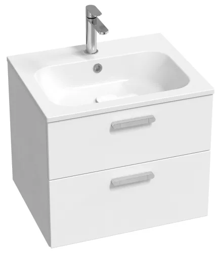Ravak Chrome Slim 60 mosdó fehér, furattal