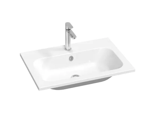 Ravak Chrome Slim 70 mosdó fehér, furattal