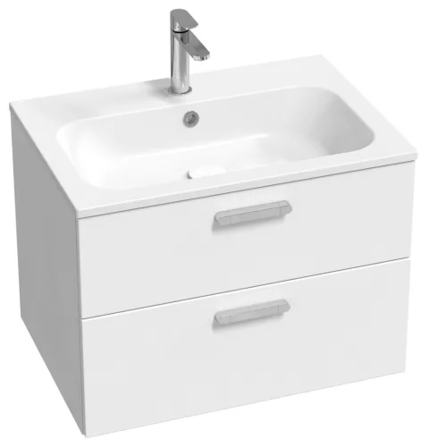 Ravak Chrome Slim 70 mosdó fehér, furattal