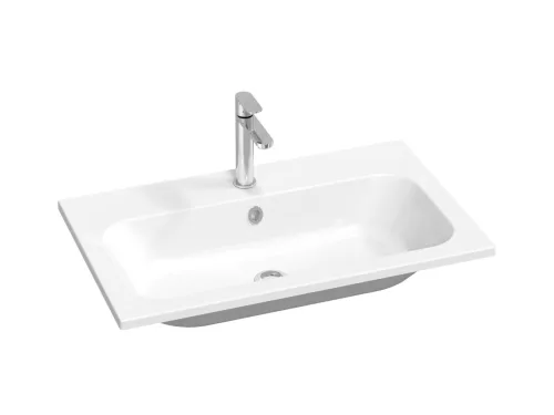Ravak Chrome Slim 80 mosdó fehér, furattal