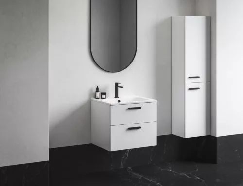 Ravak Chrome Slim 80 mosdó fehér, furattal
