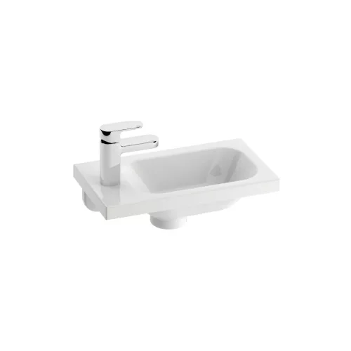 Ravak Chrome kézmosó balos fehér, furattal