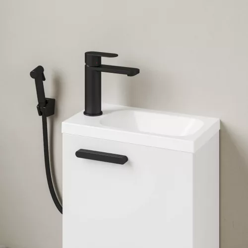 Ravak Chrome kézmosó balos fehér, furattal