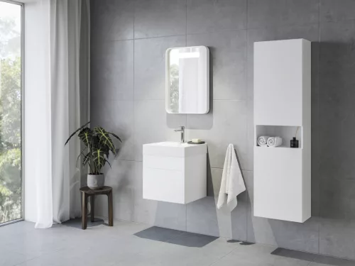 Ravak Natural 50 mosdó fehér, nyílással