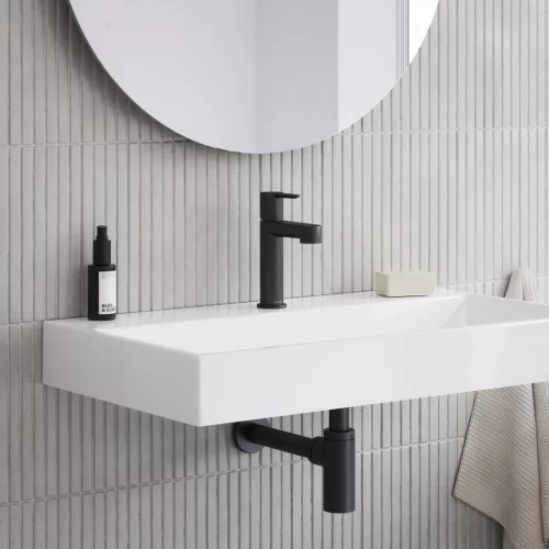 Ravak Natural 80 mosdó fehér, nyílással