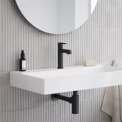 Ravak Natural 80 mosdó fehér, nyílással