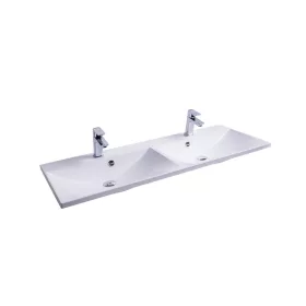 Ravak Flat Duo 120 duplamosdó fehér, nyílással