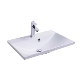 Ravak Flat 60 mosdó fehér, nyílással