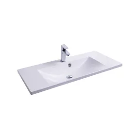 Ravak Flat 90 mosdó fehér, nyílással