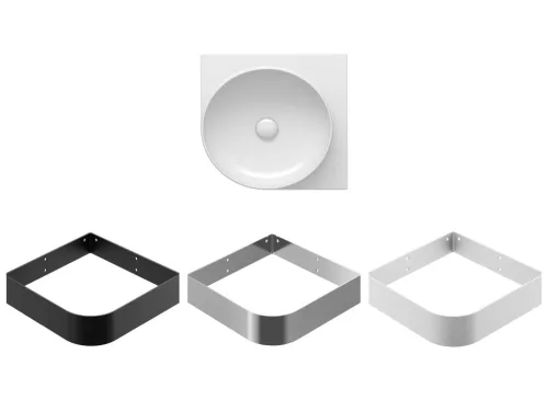 Ravak Yard 45 C kerámiamosdó, fehér, túlfolyó furat nélkül