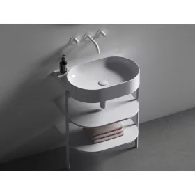   Ravak Yard 60 kerámiamosdó, matt fehér, túlfolyó furat nélkül