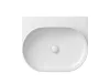 Ravak Yard 60 kerámiamosdó, matt fehér, túlfolyó furat nélkül