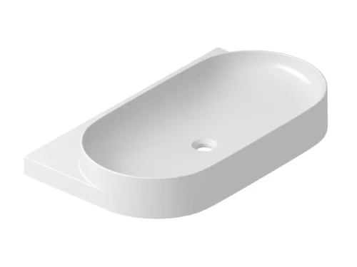 Ravak Yard 80 kerámiamosdó, fehér, túlfolyó furat nélkül