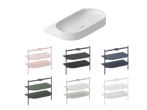 Ravak Yard 80 kerámiamosdó, fehér, túlfolyó furat nélkül