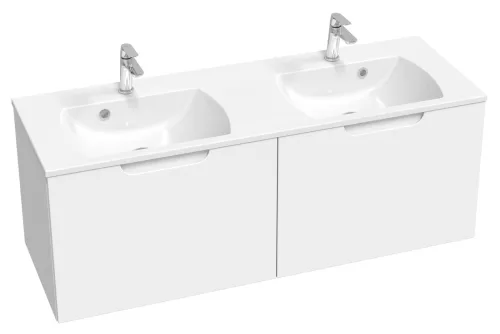 Ravak Classic Slim 130 duplamosdó fehér, furattal