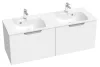 Ravak Classic Slim 130 duplamosdó fehér, furattal