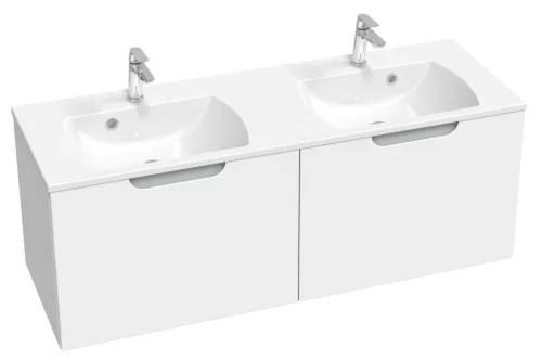 Ravak Classic Slim 130 duplamosdó fehér, furattal