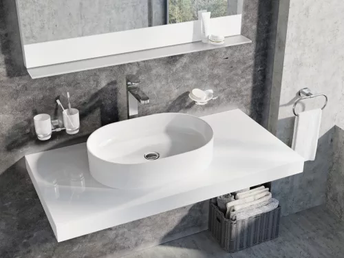 Ravak Ceramic Slim O 55 kerámiamosdó fehér