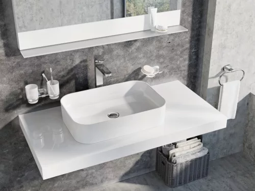 Ravak Ceramic Slim R 55 kerámiamosdó fehér