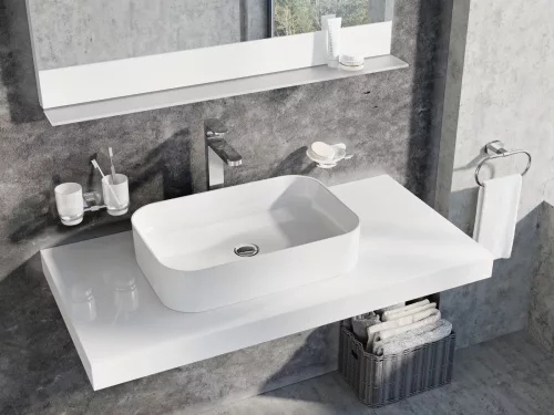 Ravak Ceramic Slim R 55 kerámiamosdó fehér