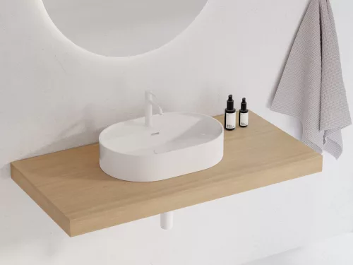Ravak Ceramic Slim Shelf O 55 kerámiamosdó fehér