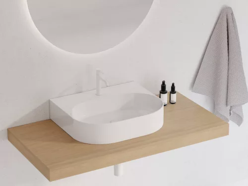 Ravak Ceramic Slim Wall O 55 kerámiamosdó fehér