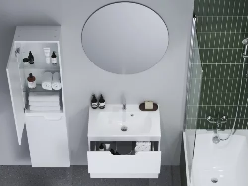 Ravak Classic Slim 60 mosdó fehér, furattal