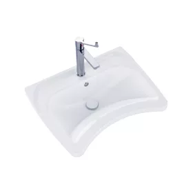 Ravak Safe 60 mosdó, csaptelep furattal és túlfolyóval