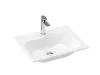 Ravak Chrome Slim 60 kerámiamosdó, fehér, furattal