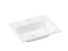 Ravak Chrome Slim 60 kerámiamosdó, fehér, furattal