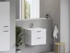 Ravak Chrome Slim 60 kerámiamosdó, fehér, furattal