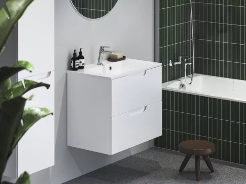 Ravak Classic Slim 70 mosdó fehér, furattal
