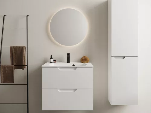 Ravak Classic Slim 70 mosdó fehér, furattal