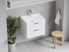 Ravak Chrome Slim 70 kerámiamosdó, fehér, furattal