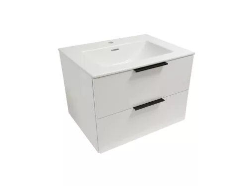 Ravak Arctic 80 kerámiamosdó, fehér, furattal