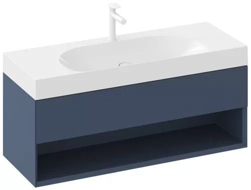 Ravak Lite 120/80 S mosdó fehér, túlfolyó nélkül, csaptelep furattal