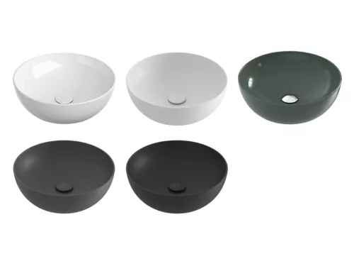 Ravak Uni Slim 40 B kerámiamosdó, antracit