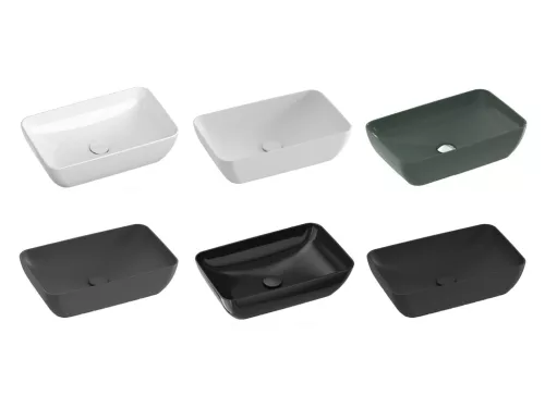 Ravak Uni Slim 50 R kerámiamosdó, antracit