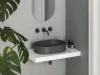 Ravak Ceramic Slim O 55 kerámiamosdó antracit