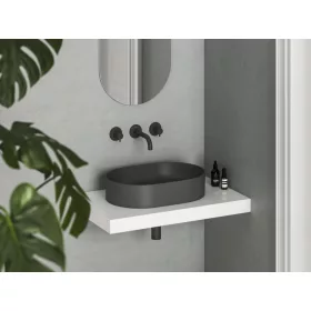 Ravak Ceramic Slim O 55 kerámiamosdó antracit