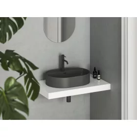 Ravak Ceramic Slim Shelf O 55 kerámiamosdó antracit