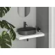Ravak Ceramic Slim Shelf O 55 kerámiamosdó antracit