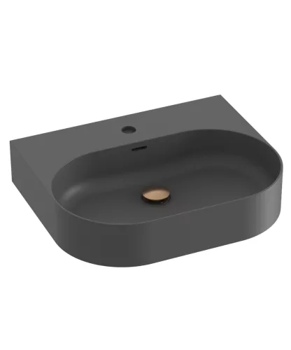 Ravak Ceramic Slim Wall O 55 N kerámiamosdó antracit