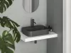Ravak Ceramic Slim Shelf R 55 kerámiamosdó antracit