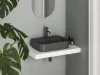 Ravak Ceramic Slim Shelf R 55 kerámiamosdó antracit